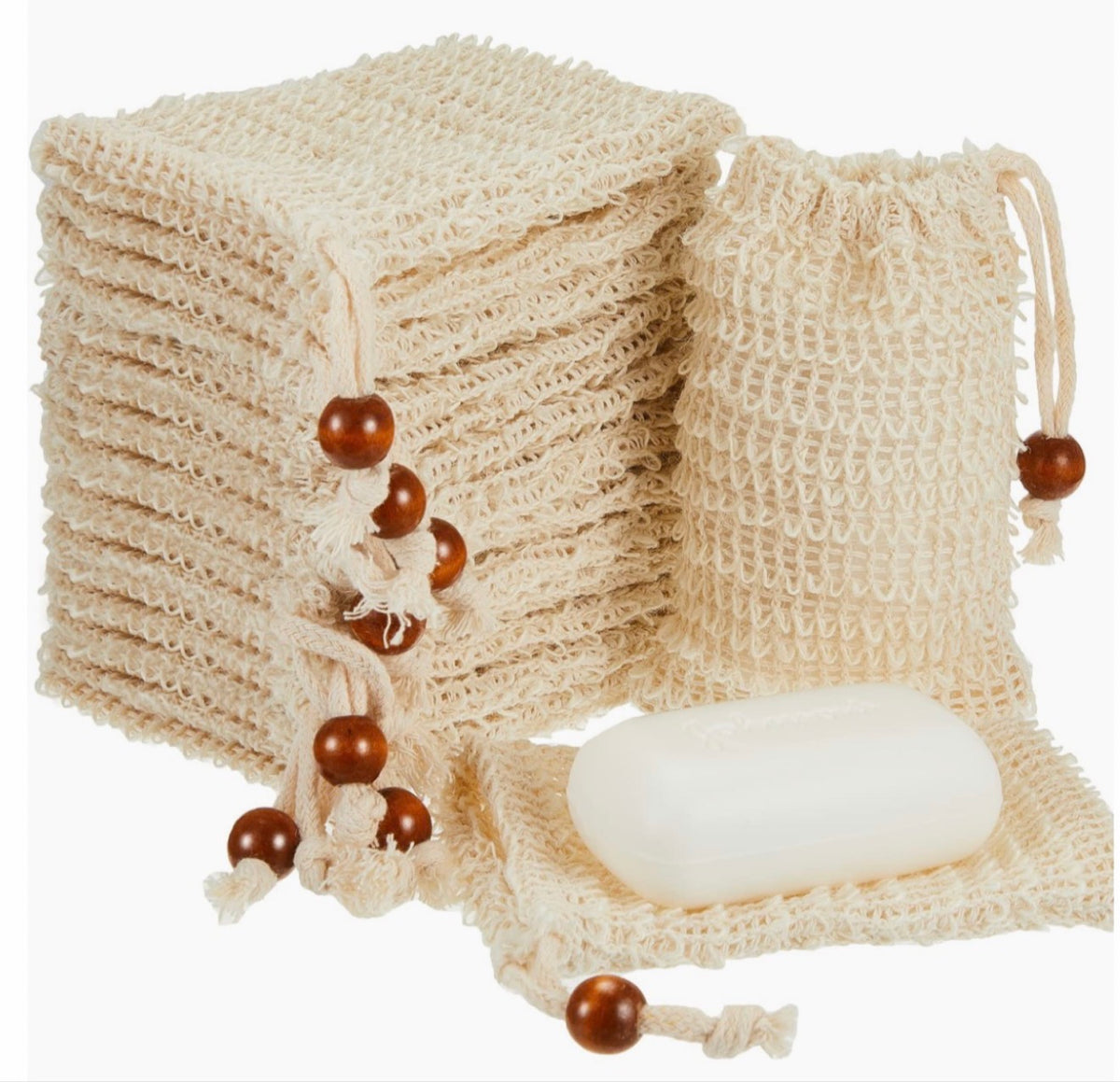 Exfoliating Soap Bag