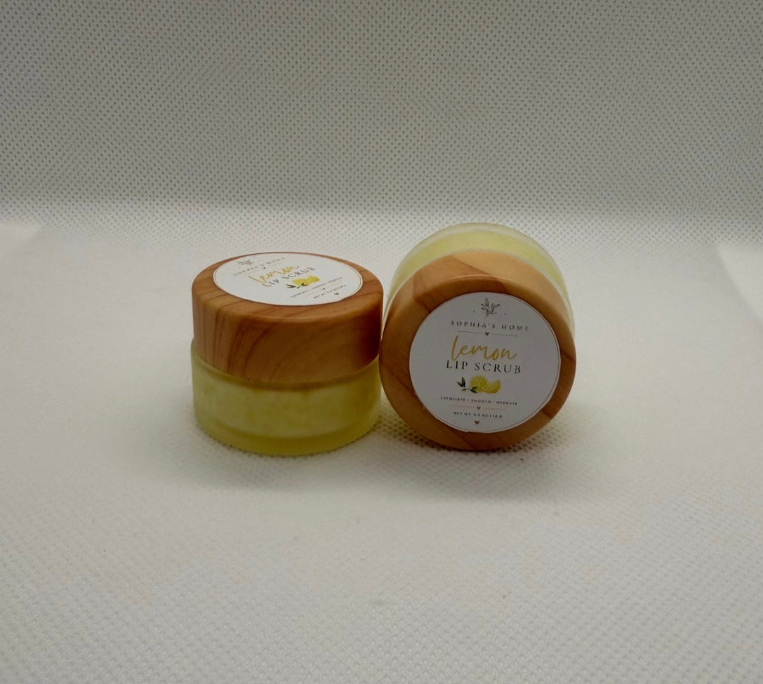 Lemon Lip Scrub