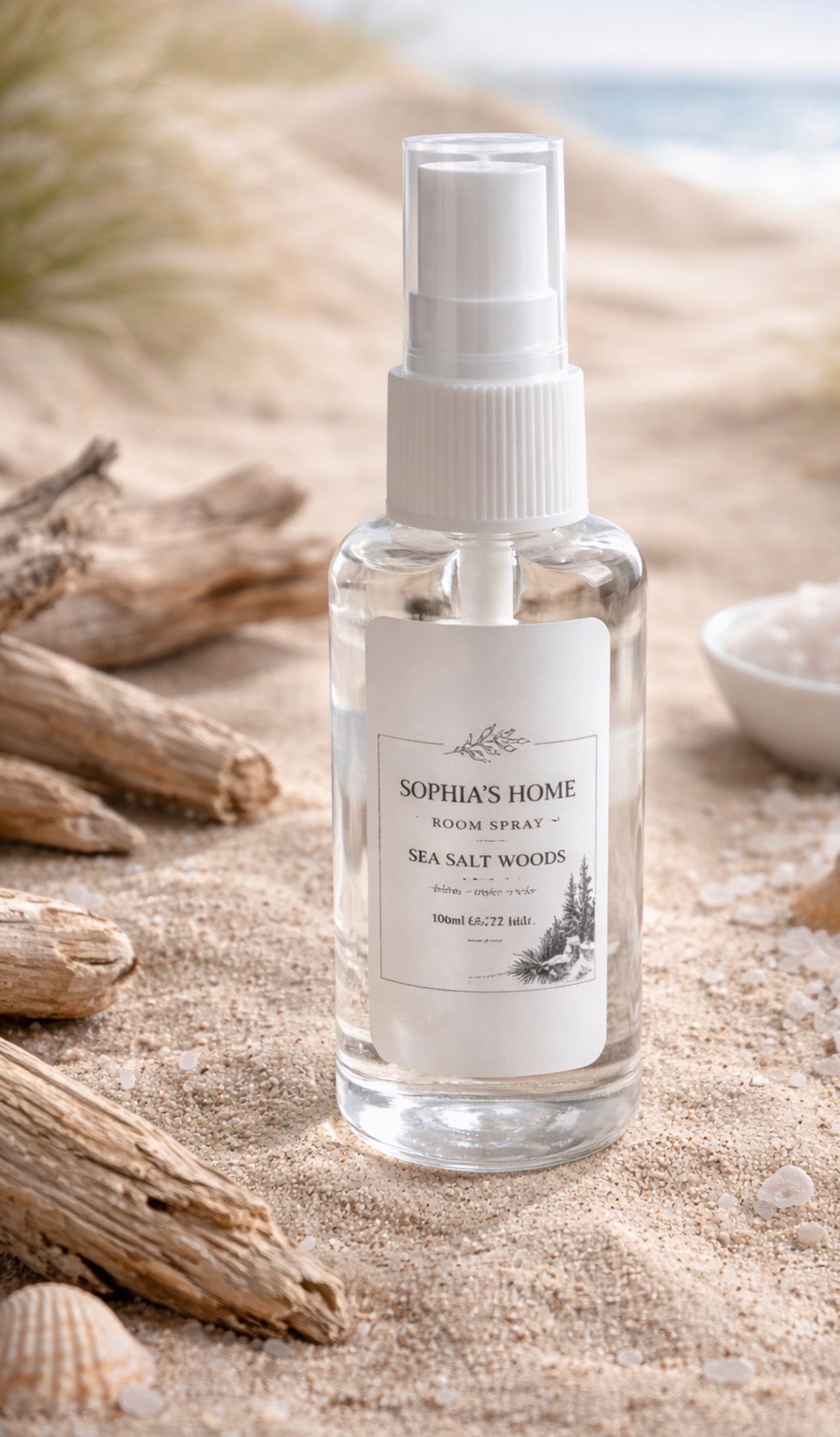 Sea Salt Woods Room Spray